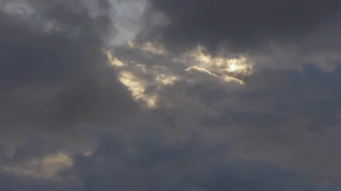 Cloud rotation time lpase of dramatic weather Stock Footage 106268546