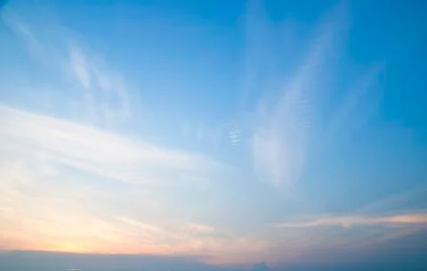 Cloud scape with blue sky background Stock Photos