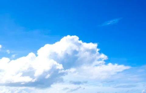 Cloud scape with blue sky background Stock Photos