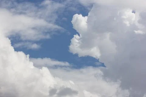 Cloud Scape  Cloud from Tropical Sky. Stock Photos