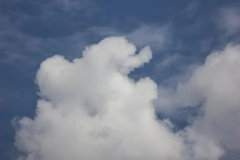 Cloud Scape  Cloud from Tropical Sky. Stock Photos