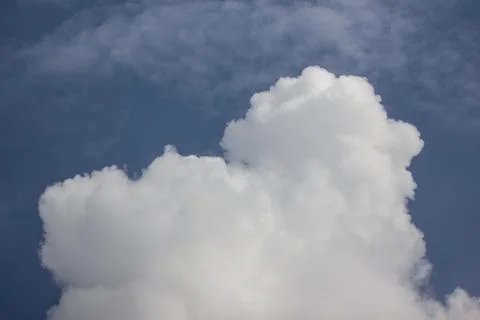 Cloud Scape  Cloud from Tropical Sky. Stock Photos