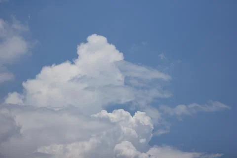 Cloud Scape  Cloud from Tropical Sky. Stock Photos