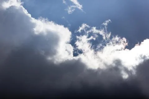 Cloud Scape  Cloud from Tropical Sky. Stock Photos