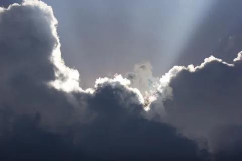 Cloud Scape  Cloud from Tropical Sky. Stock Photos