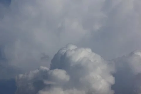 Cloud Scape  Cloud from Tropical Sky. Stock Photos
