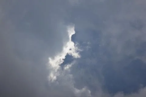 Cloud Scape  Cloud from Tropical Sky. Stock Photos