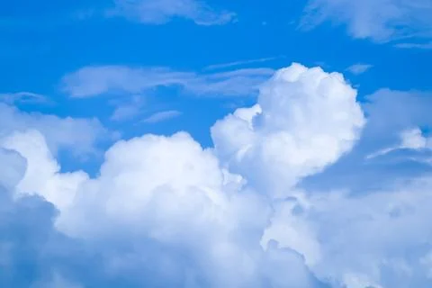 Cloud Scape  Cloud from Tropical Sky. Stock Photos