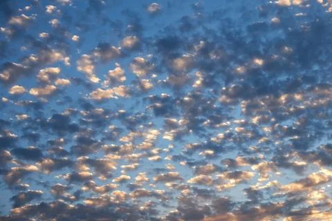 The cloud scenery Foto stock