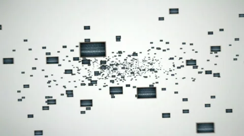 Cloud of Screens Stock Footage 828404