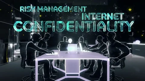 Cloud Security with digital technology hitech concept Stock Footage 141861345