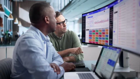 Cloud Security Engineer Monitors Risk And Manages Workload Protection Stock Footage 345312422