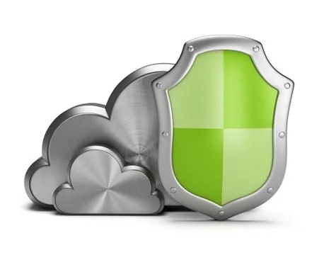 Cloud security Stock Illustration