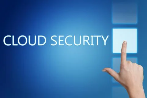 Cloud security 스톡 일러스트