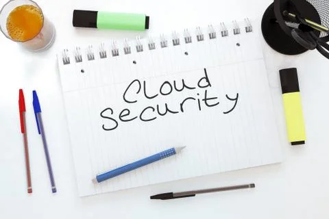 Cloud Security Stock Illustration