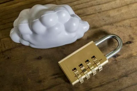 Cloud Security Still Life Stock Photos