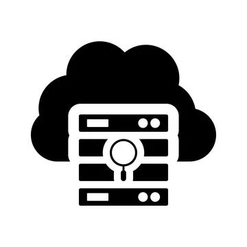 Cloud, seo, storage icon. Stock Illustration