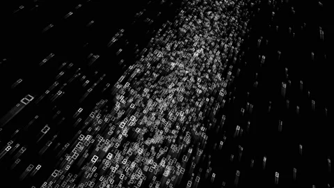 Cloud Server Big Data AI Stream Digital Network Technology concept A Sozai1 Vidéo 144298078