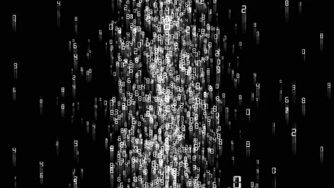 Cloud Server Big Data AI Stream Digital Network Technology concept B Sozai1 動画素材 144298870