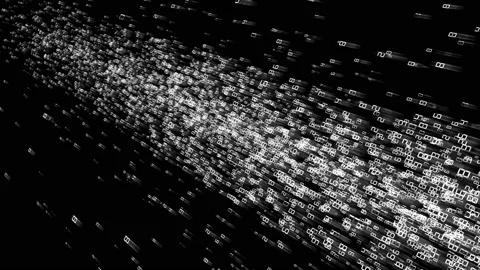Cloud Server Big Data AI Stream Digital Network Technology concept D Sozai1 Stock Footage 144315479