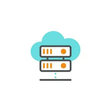 Cloud Server Database: Secure Data Management for Your Business Needs Illustrazione stock