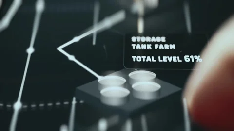 Cloud Servers Consumption Tracking Interface Stock Footage 340171102