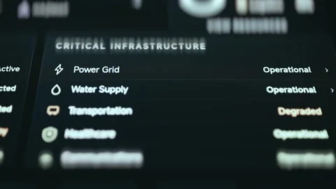 Cloud Servers Sustainability Metrics Interface Stock Footage 340130028