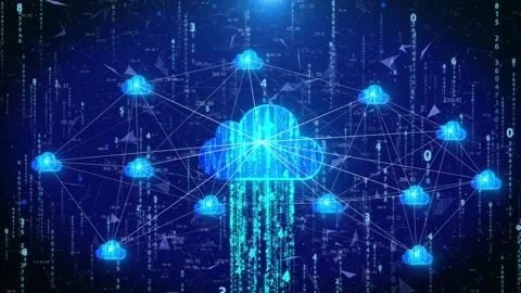 Cloud service cloud computing platform IOT data exchange network information Видео 143082673