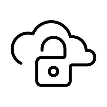 Cloud service icon. Cloud Computing, 스톡 일러스트