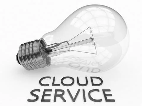 Cloud Service Illustrazione stock