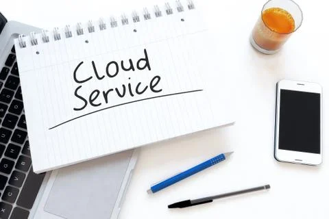 Cloud Service Illustrazione stock