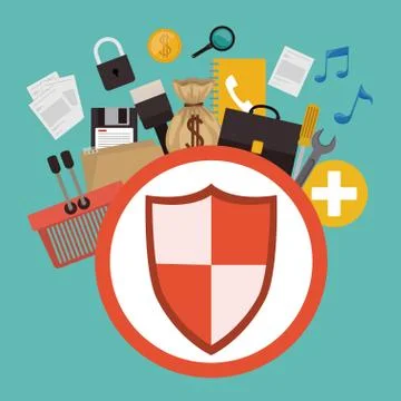 Cloud Services design イラスト素材