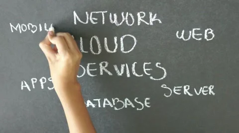 Cloud Services Stock Footage 12741109