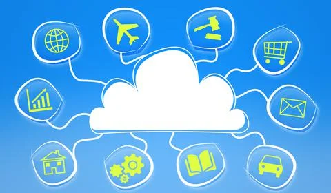 Cloud Services Illustration