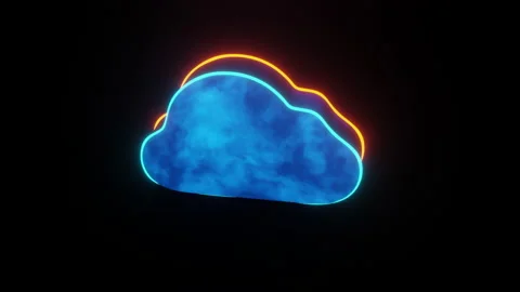 Cloud services technology, artificial intelligence information processing Stock Footage 234684403