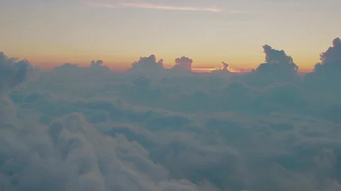 Cloud set Stock Footage 124864293