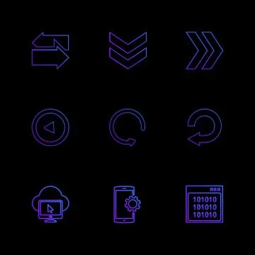 Cloud , setting , windows ,arrows , directions , left , right , pointer ,eps  イラスト素材