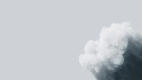 Cloud shadow background for business presentation. Stock Footage 123233700