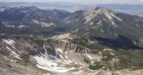 Cloud Shadows on Mountains Stock Footage 79575165
