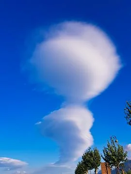 Cloud shape before a storm Stock Photos
