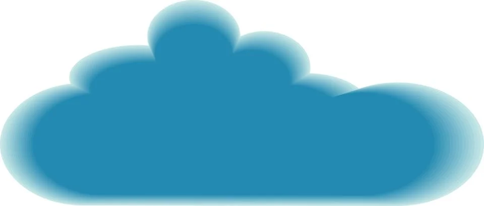 Cloud shapes,  cloud icons for cloud computing for web and app. on transpar.. 스톡 일러스트