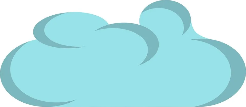 Cloud shapes,  cloud icons for cloud computing for web and app. on transpar.. 스톡 일러스트