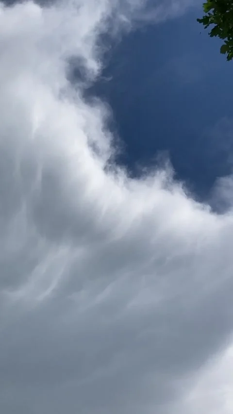 Cloud shapes shades and textures vertical Stock Footage 174778362