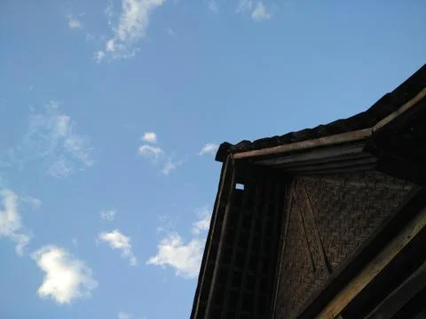 Cloud shapes in the sky Stock Photos