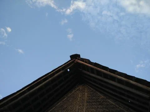 Cloud shapes in the sky Foto stock