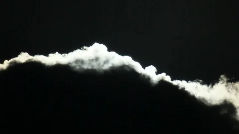 Cloud shining border Stock Footage 81451704