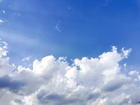 Cloud sky clouds blue daytime free space Illustrazione stock