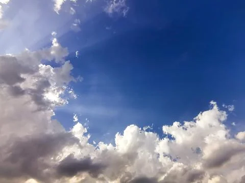Cloud sky clouds blue daytime free space Stock Photos