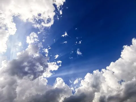 Cloud sky clouds blue daytime free space Stock Photos