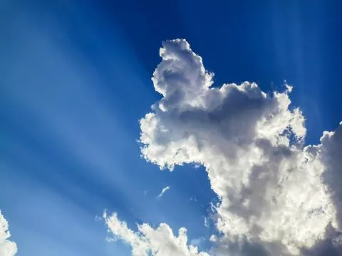 Cloud sky clouds blue daytime free space Stock Photos